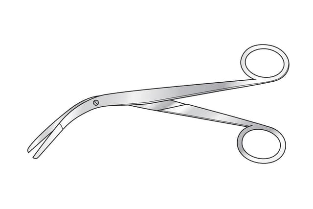 Beckmann Turbinectomy Scissors
