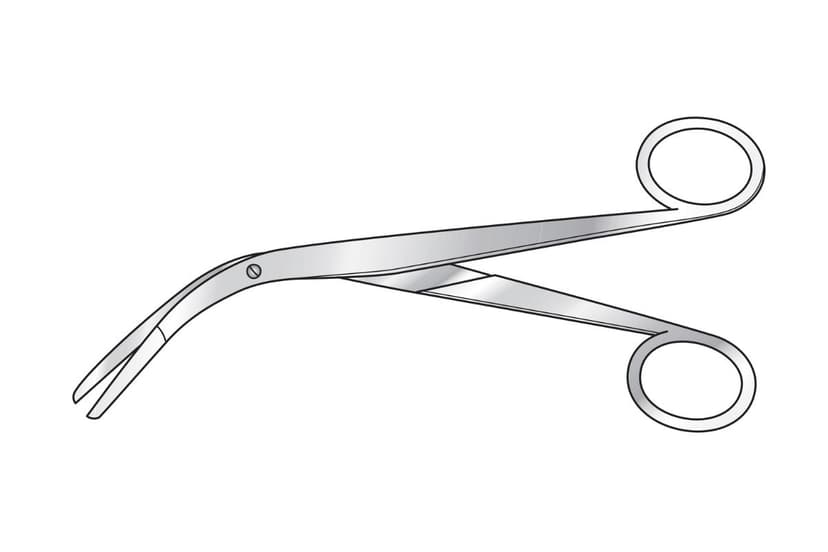 Beckmann Turbinectomy Scissors