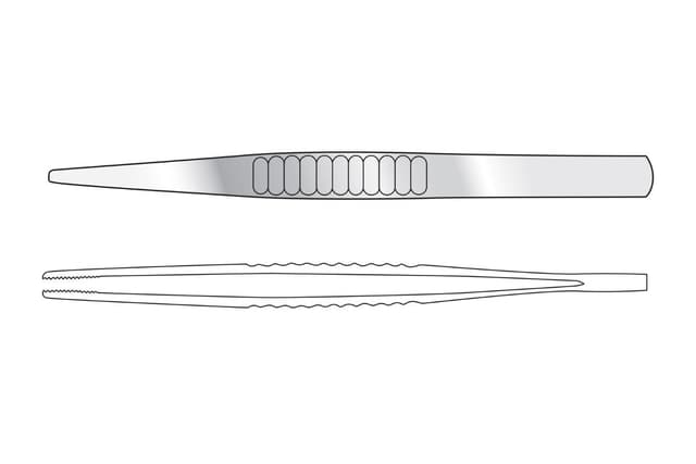 Block End Dissecting Forceps