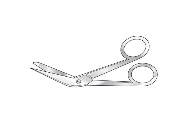 Barnes Episiotomy Scissors