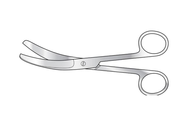 Busch Umbilical Scissors