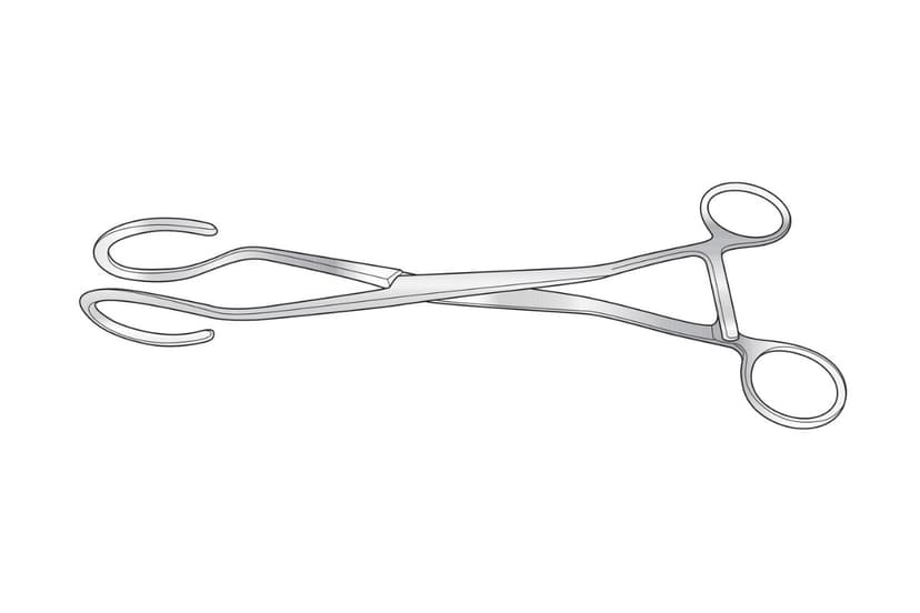 Dartigues Uterine Forceps