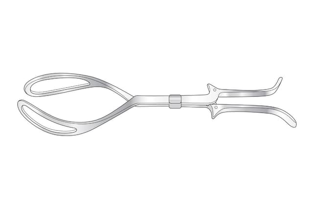 Kieland Obstetric Forcep