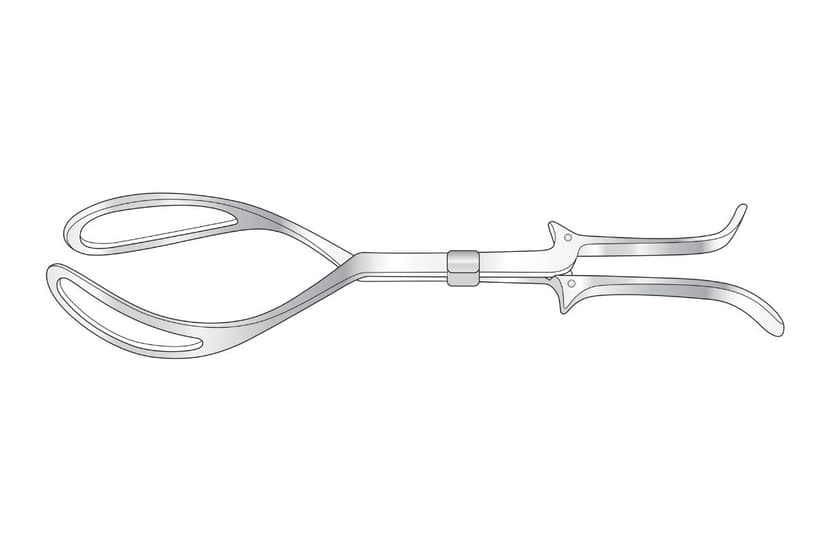 Kieland Obstetric Forcep