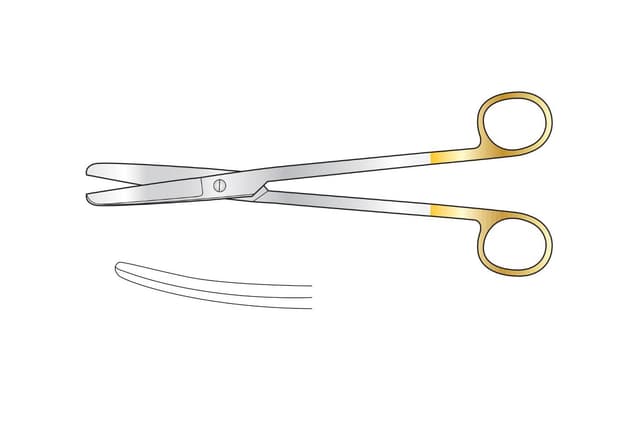 Simms Uterine Scissors