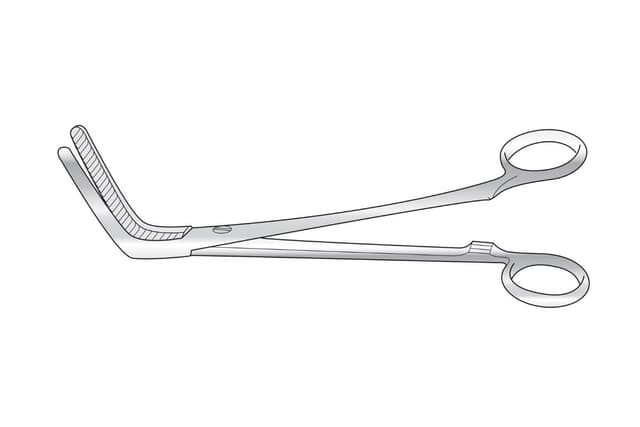 Wertheim Parametrium Forcep