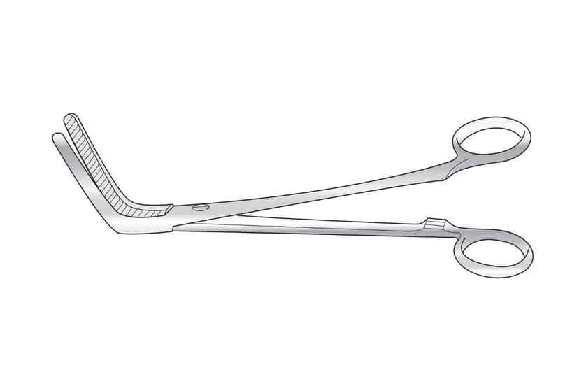 Wertheim Parametrium Forcep