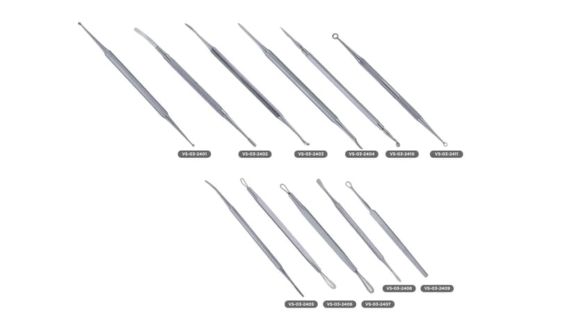 Cleaner & Nail Pusher | Dual-Ended Stainless Steel Manicure Tool