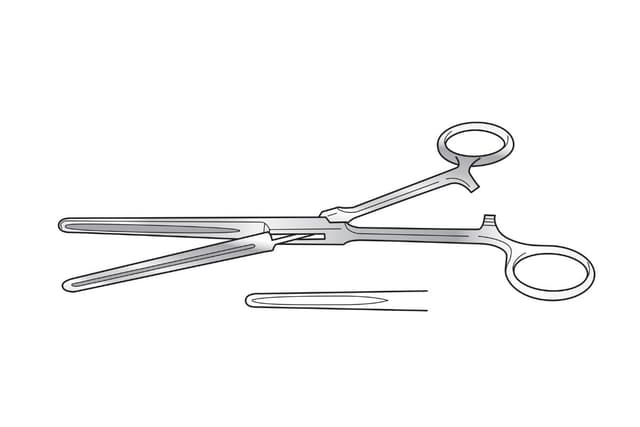 Schoemaker-Ogilvie Colectomy Forceps