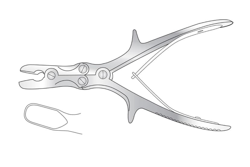 Luer-Stille Bone Rongeur