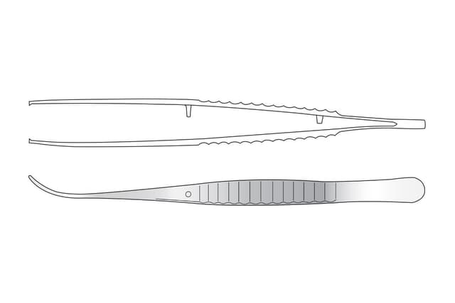 Iris Fixation Forceps