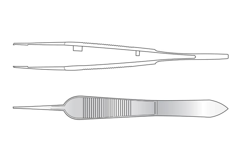 St Martin Micro Corneal Suturing Forceps