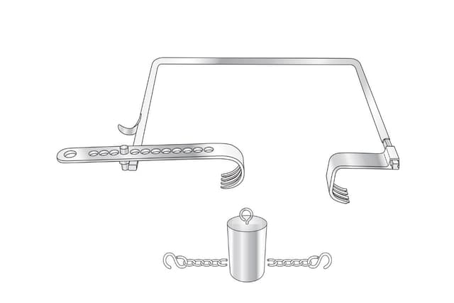 Charnley Initial Incision Retractor
