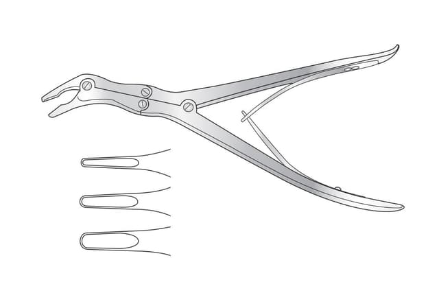 Echlin Compound Action Bone Rongeur