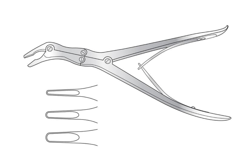Echlin Compound Action Bone Rongeur