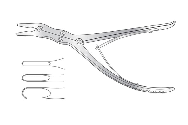 Leksell Compound Action Bone Rongeur (250mm)