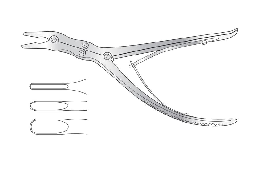 Leksell Compound Action Bone Rongeur (250mm)