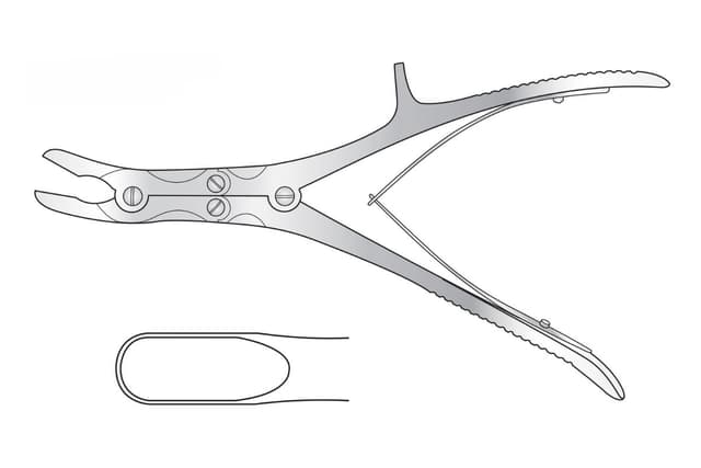 Leksell Stille Compound Action Bone Rongeur