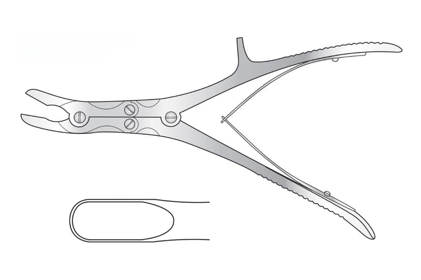 Leksell Stille Compound Action Bone Rongeur