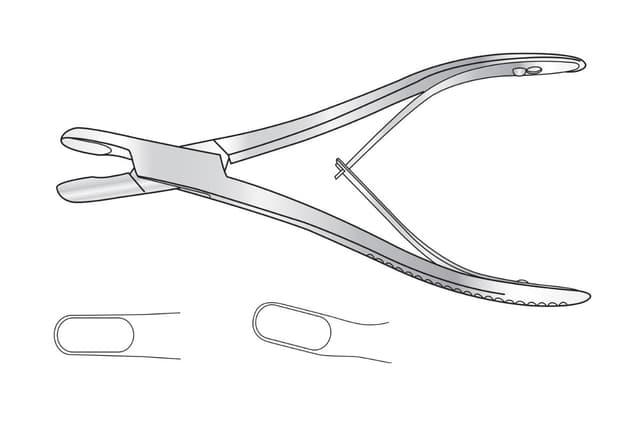 Luer Box Joint Bone Rongeur