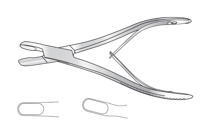 Luer Box Joint Bone Rongeur