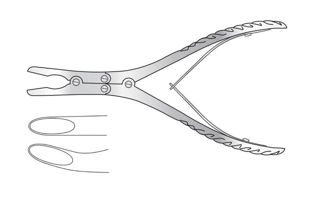 Luer Compound Action Bone Rongeur
