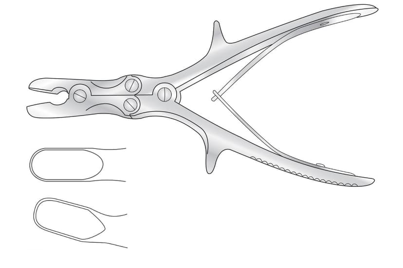 Luer Stille Compound Action Bone Rongeur