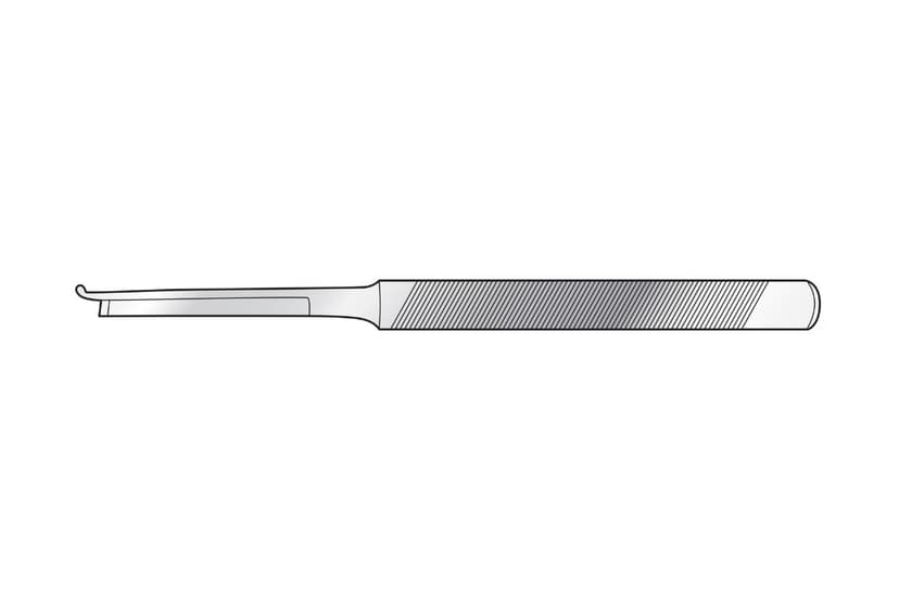 Silver Nasal Chisel