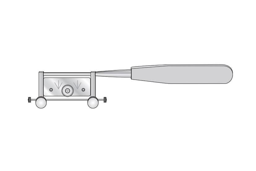 Silver Skin Graft Knife