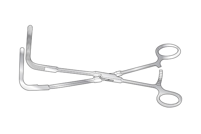 Lloyd-Davis Rectal Occlusion Forceps