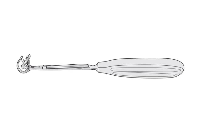 St Clair Thomson Adenoid Curette (With Cage)