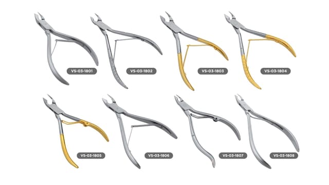 Cuticle Nipper | Nail & Pedicure Cutters | Professional Manicure & Cuticle Scissors