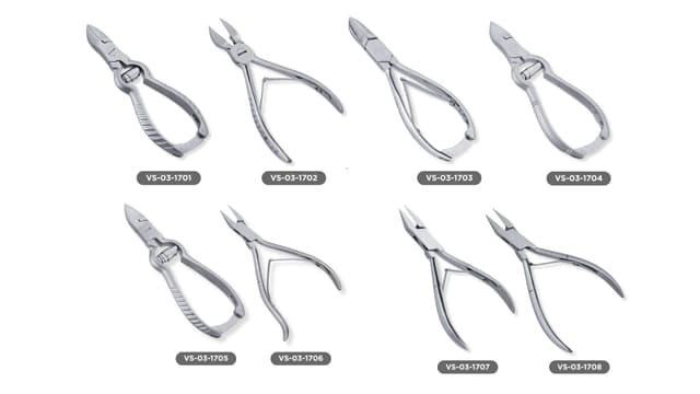 Nail & Pedicure Cutters | Professional Manicure & Cuticle Scissors