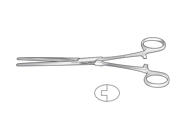 Lang Stevenson Intestinal Forceps