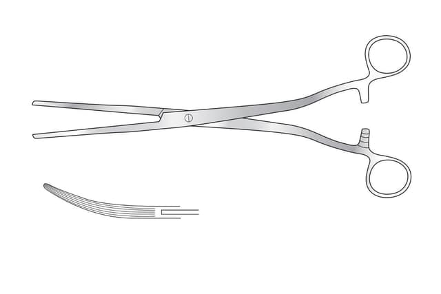 Parker Kerr Intestinal Forceps / Clamp