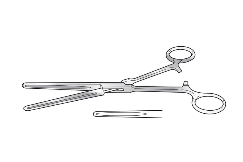 Schoemaker-Ogilvie Colectomy Forceps