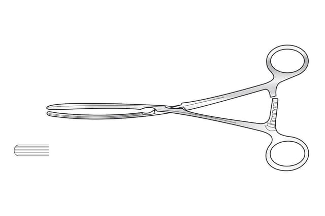 Seton Pringle Intestinal Forceps